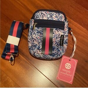 NWT Simply Southern Minicross Body Bag